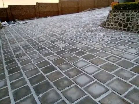 Square Concrete Pavers for Commercial Projects in Malawi
